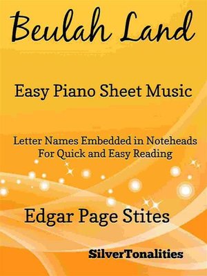 cover image of Beulah Land Easy Piano Sheet Music